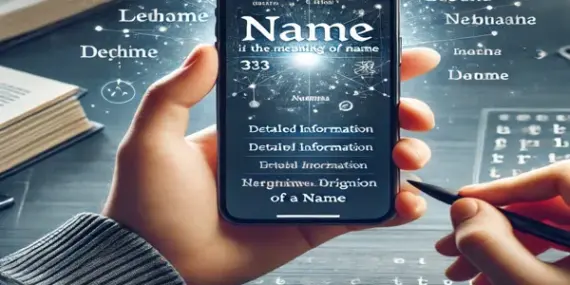 Quer Saber o Que Seu Nome Realmente Significa? Use Este App Incrível e Descubra!